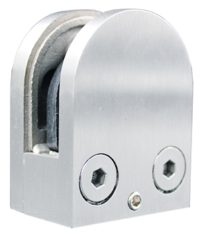 Conector grapa para cristal